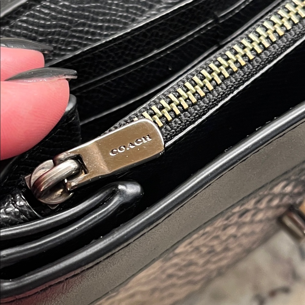 Coach Python Swagger Clutch EUC - Picture 12 of 15